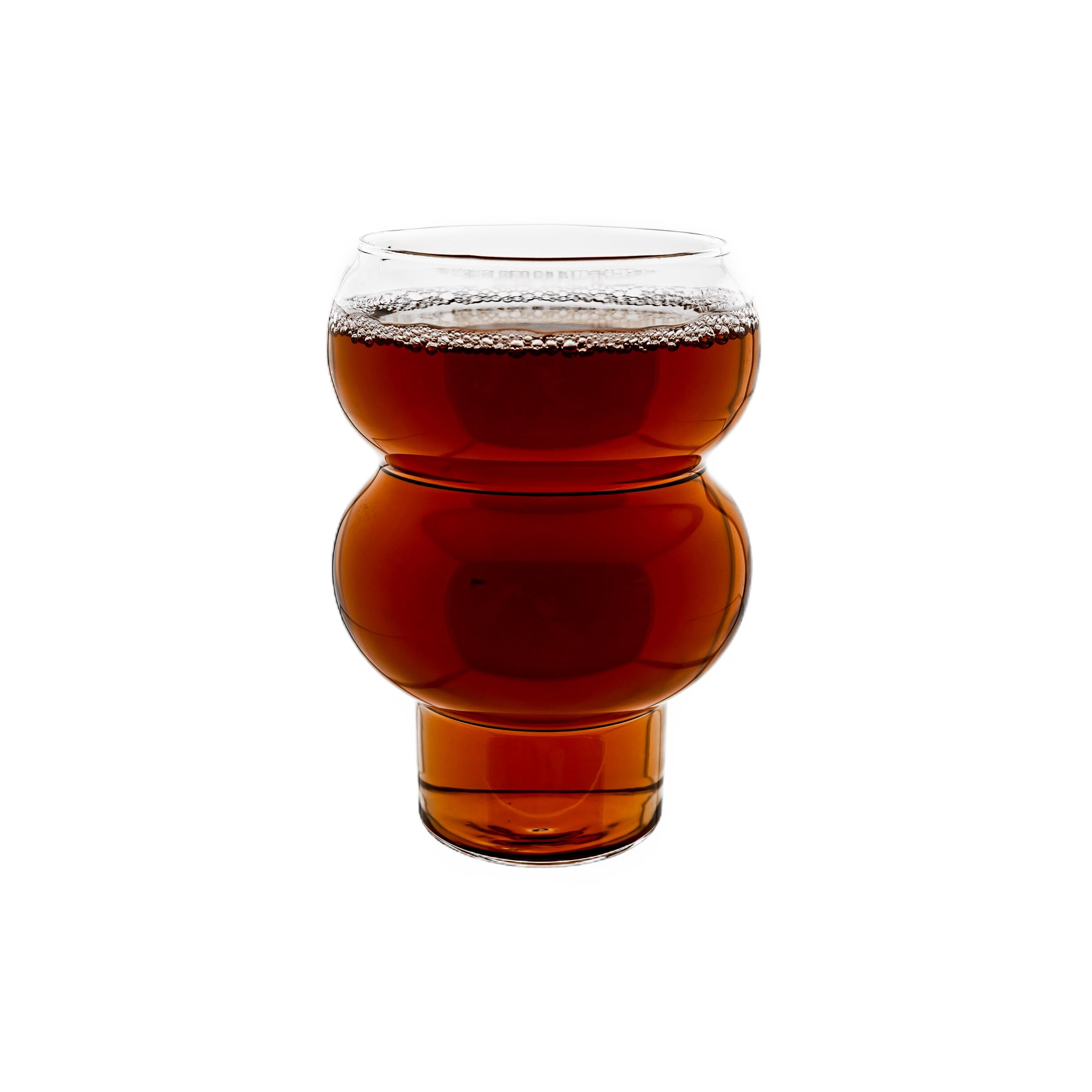 12er Trinkgläser-Set mit Bubble Design, 550 ml, Wassergläser, Transparent, Spülmaschinenfest