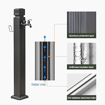 ステンレススチール ガーデン蛇口 ステンレススチール ガーデン蛇口