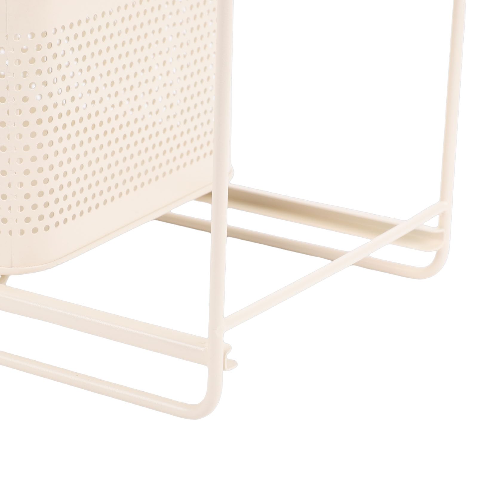 Alomejor 2-stufiger Ausziehbarer Organizer Unter der Spüle, Gewürzregal aus Rostfreiem Stahl für Platzsparende Küche, Ausziehbares Schrankregal für Schmale Schränke, 35,6 X 31,8 X 20,1 Cm