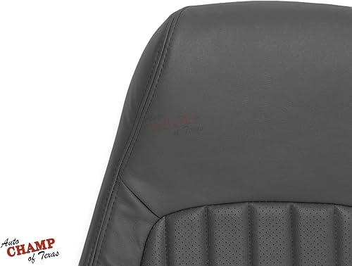 Miniatura 5 de 1997-1999 Chevy Camaro SS RS Z28 - Funda de asiento de cuero para el lado del conductor, color gris