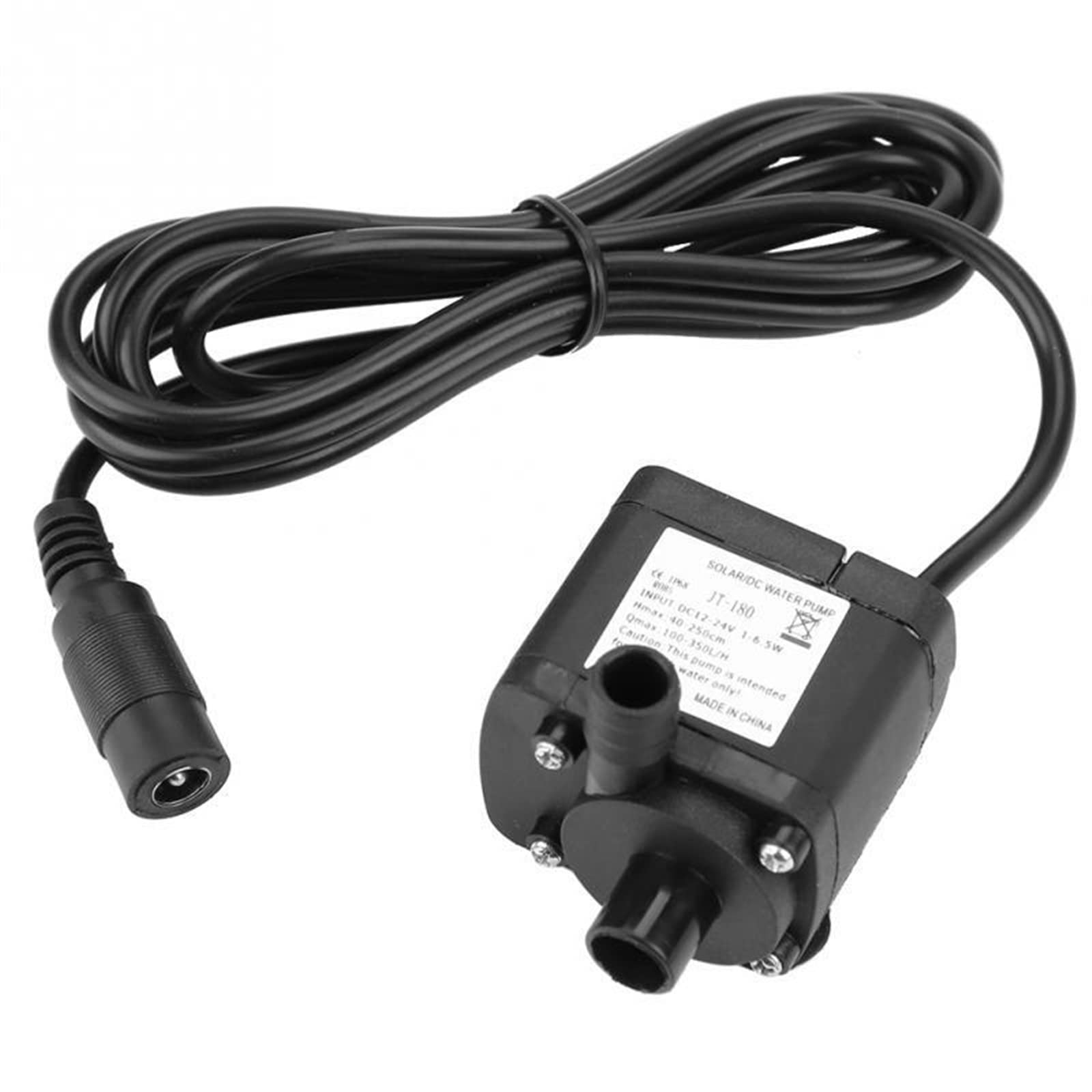 Mini Bomba pequeña Corriente Continua Bomba de Agua sin escobillas Bomba de Agua de bajo Ruido Motor Sumergible Circulación Sumerable Bomba de Agua 350L/H
