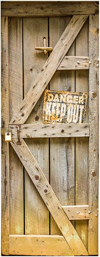 Sund ウォールステッカー オシャレ 壁紙シール ドアシール クラシックウッドドア仕様 安心 厚手 ｐｖｃ製 インテリア 壁紙 壁シール 雰囲気変貌 模様簡単替え 防水加工 77ｘ0ｃｍ おもちゃ おもちゃ