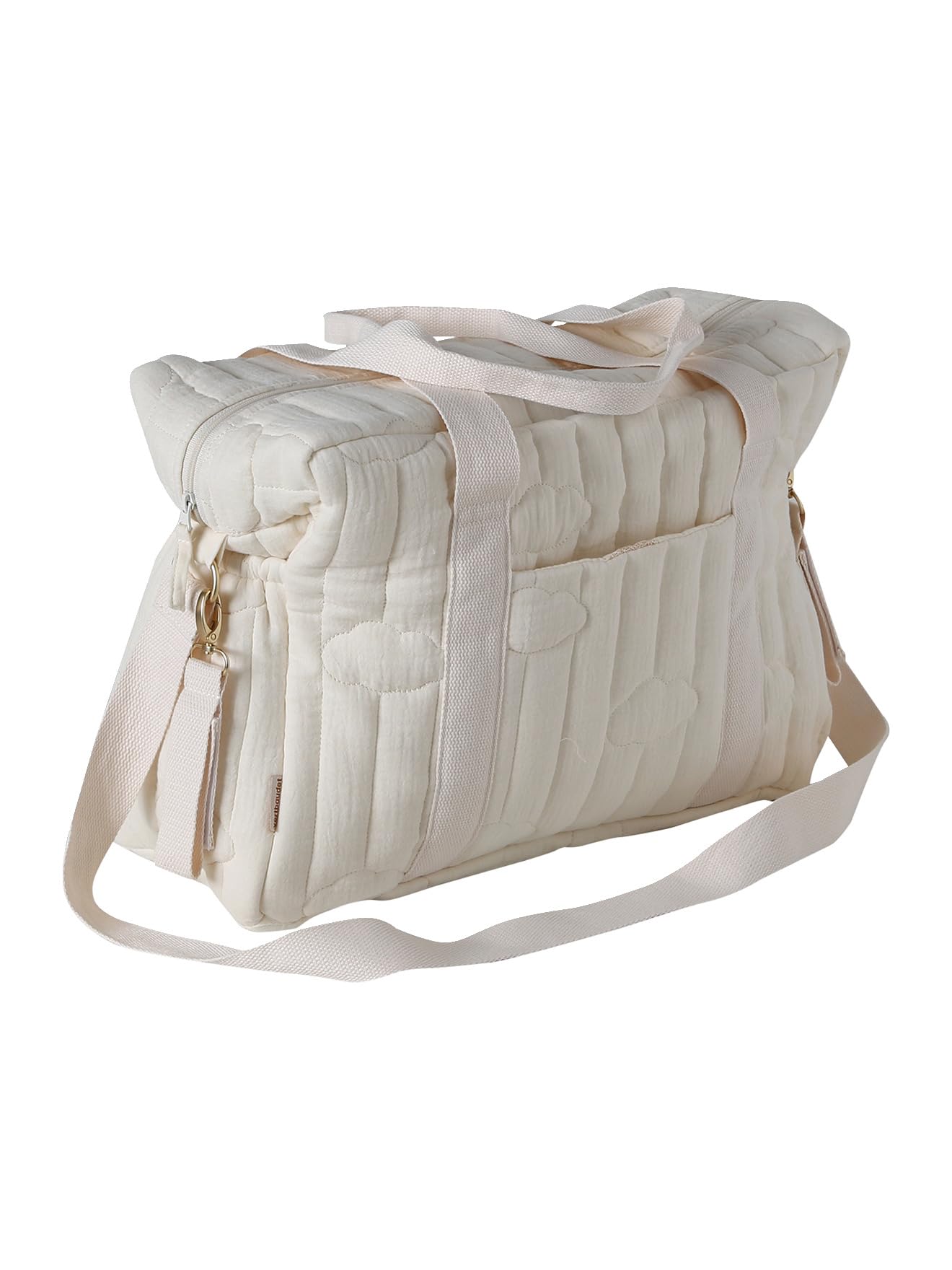 VERTBAUDET Sac à Langer Colina Gaze de Coton Nuages