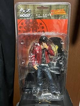 クローズ & WORST 花木九里虎　フィギュア Amazon.co.jp: NEXT LABEL クローズ-WORST 花木九里虎 Unrival