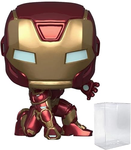 Iron Man # 626 Pop Games Avengers Gamerverse Figura de vinilo (paquete con protector de plástico EcoTEK para proteger la caja de exhibición)