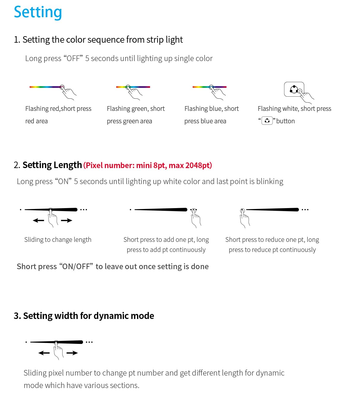 LGIDTECH LED SPIR3 Pixel Contrôleur,Compatible avec WS2811 WS2812 etc.
