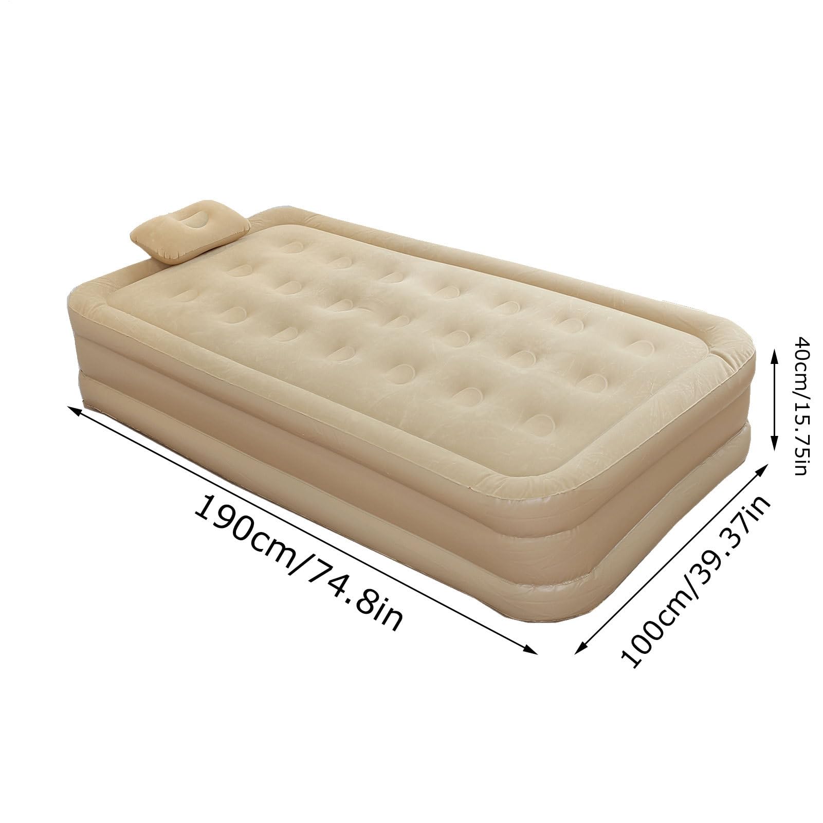 Matelas Gonflable Matelas De Sol Pneumatique Portable Une Place