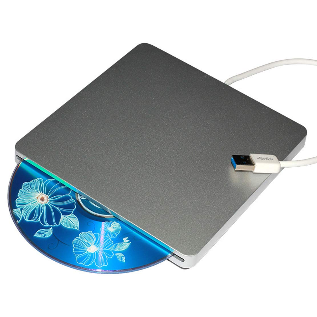 HIOD unità Ottica Esterna Blu Ray USB 3.0 Inalazione Stile CD Drive CD/Dvd +/- RW Portatile Bruciatore Rewriter per Windows XP / 7/8/10 / Mac OS