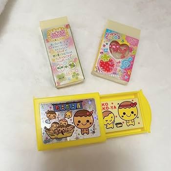 キャラクター　消しゴム　レトロ　まとめ売り 平成レトロ】激かわ消しゴム 5個セット まとめ売り かわいい