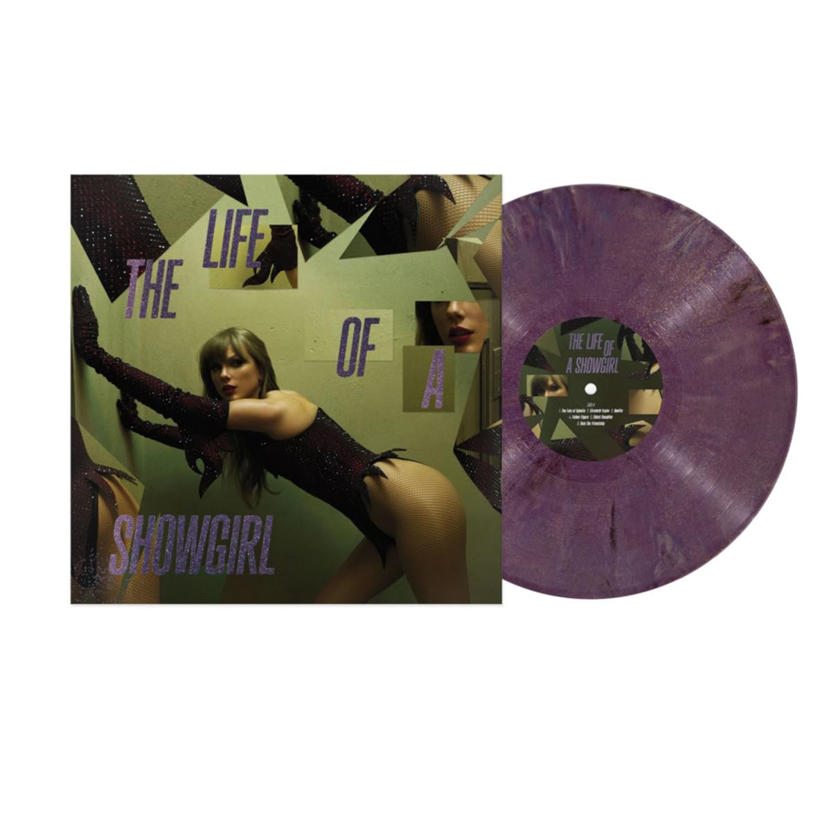 The Life of a Showgirl The Shiny Bug Vinyl [Violet Shimmer Marbled