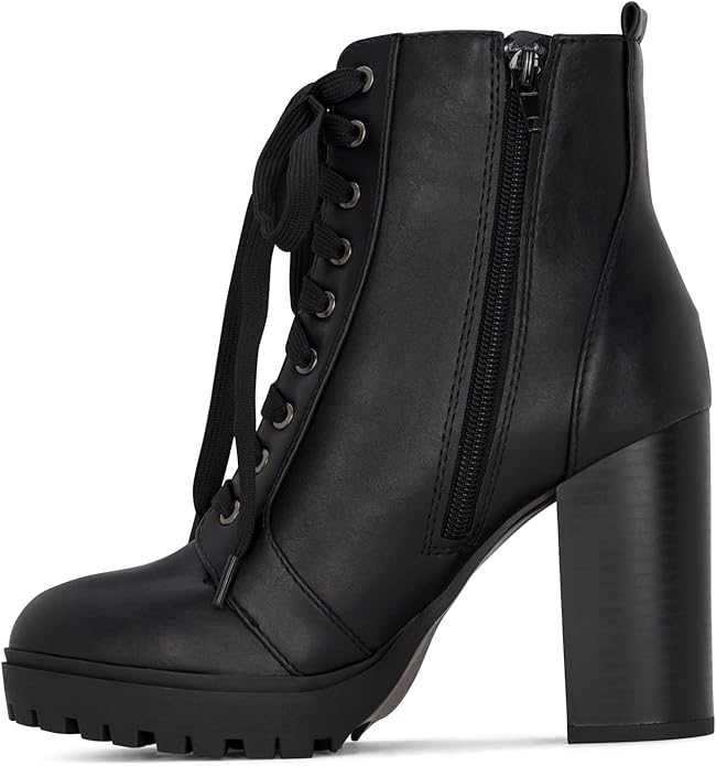 Jtelle Kristine Stacked Booties Numeric_5_point_5