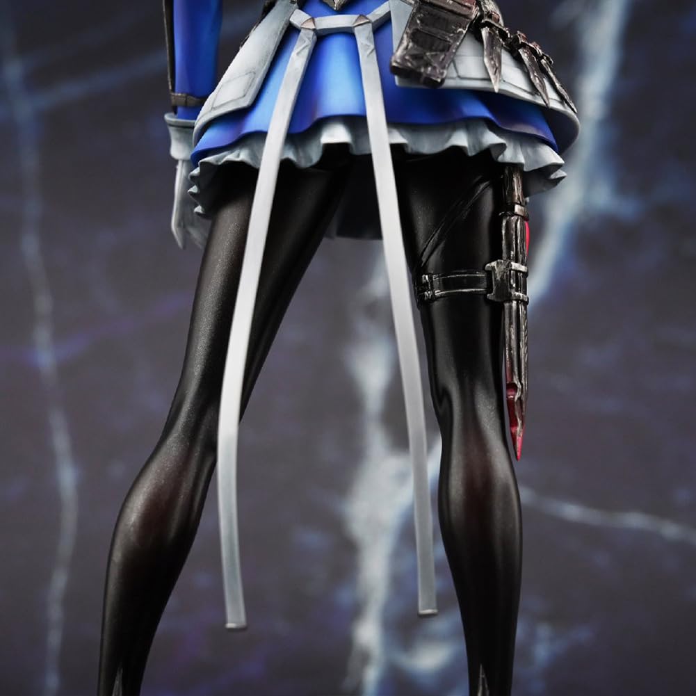 DEXSHUN Izayoi Sakuya Figura de Anime Ilustración Personaje Figura Anime Estatua Modelo de PVC Escultura Decoración Coleccionable Regalo para los fans del anime, 26 cm