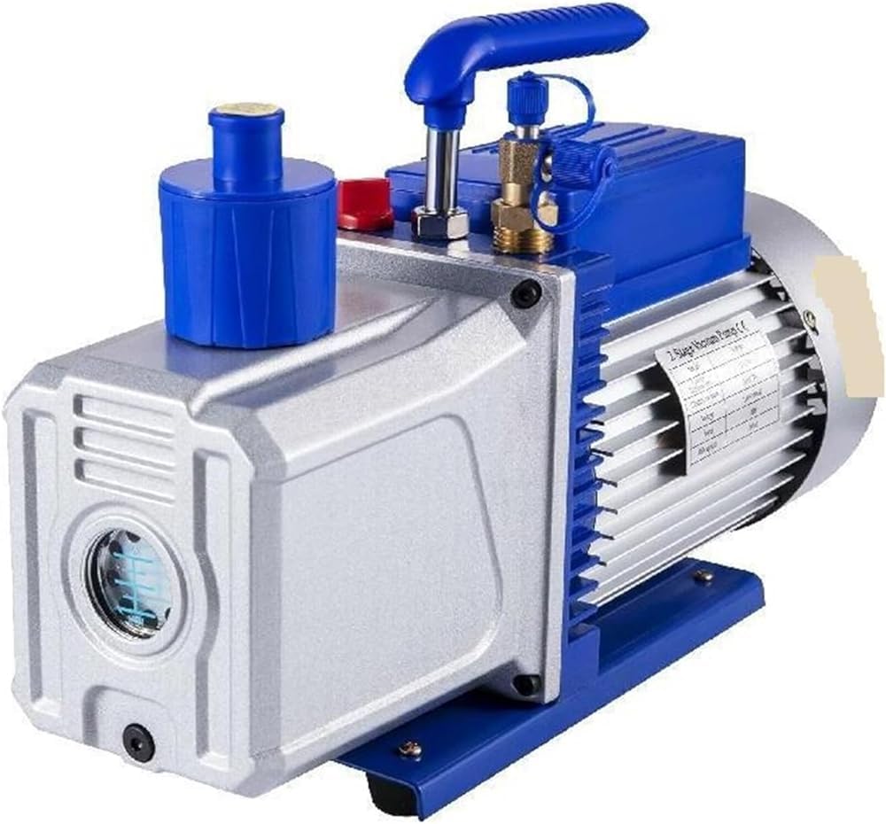 Doppelstufige Vakuumpumpe, 6 CFM 1/2 PS, HVAC, Klimaanlage, Kältemittel, Werkzeug für Automobil, HVAC