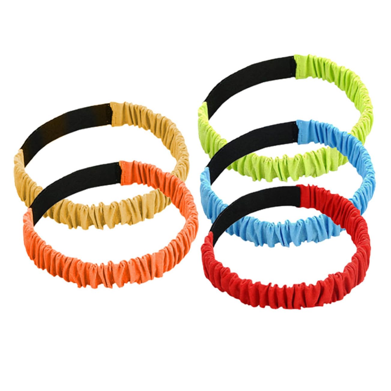 Toyvian 30piezas Bandas De Tres Piernas Coloridas Cintas Elásticas para Aire para Adultos y Suministros De Fiesta Divertidos