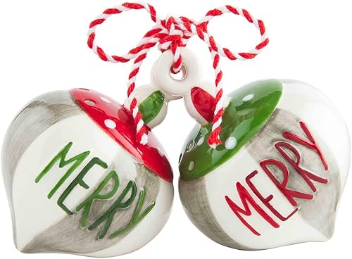 Mud Pie Sal Y Pimienta Set, Adorno, 2.5 in x 2.5 in (de) diámetro