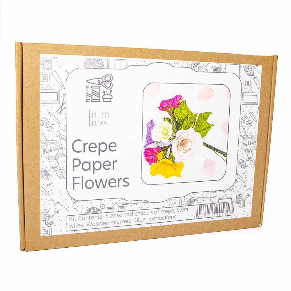 Peak Dale Products Does Not Apply Intro Into Crepe Paper Flowers