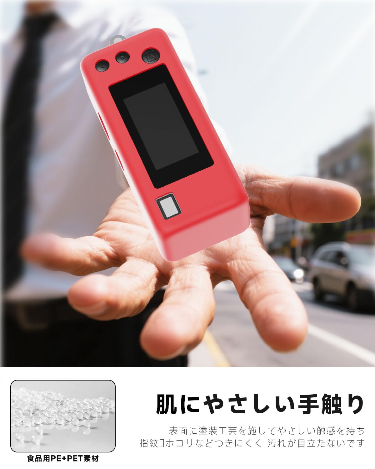 Kodak Chermera Red 保護フィルム付 Amazon | 【1+1枚セット】For KODAK CHARMERA 対応 ケース+保護