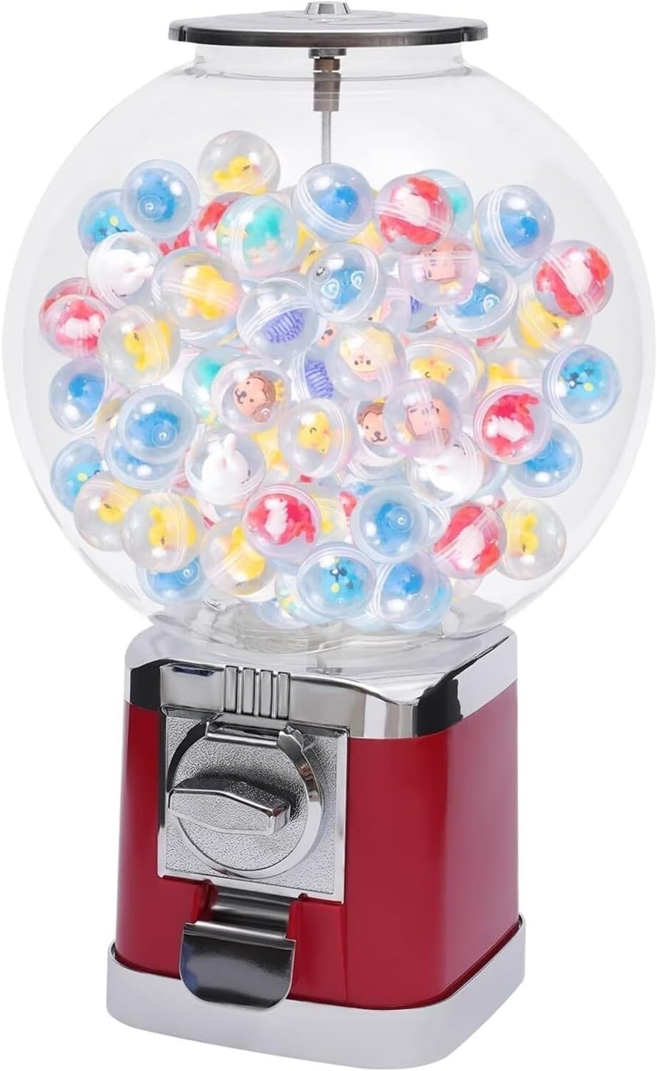キャンディガムボール自動販売機、200個のボールを備えた商業用カプセル自動