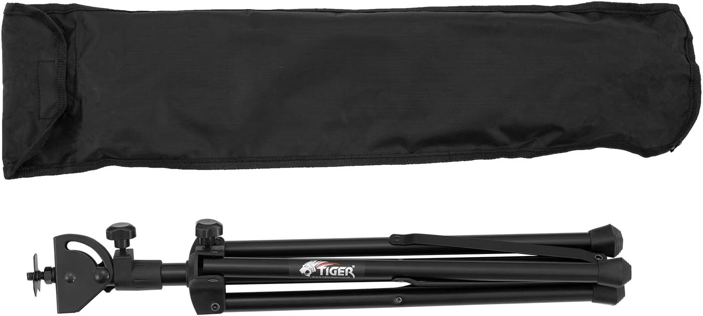 Tiger Practice Pad Stand, Black (DHW52-BK) | with 8mm Thread