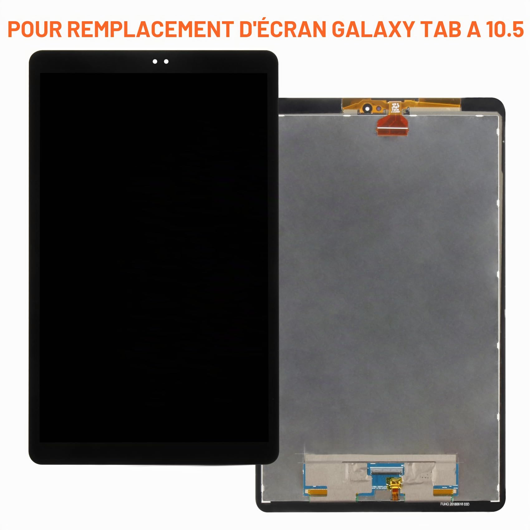 LCD Écran pour Samsung Galaxy Tab A (2018) 10.5 SM-T590, Noir | SM-T595 Écran Tactile Replacement Numériseur Assemblée Réparation Kits