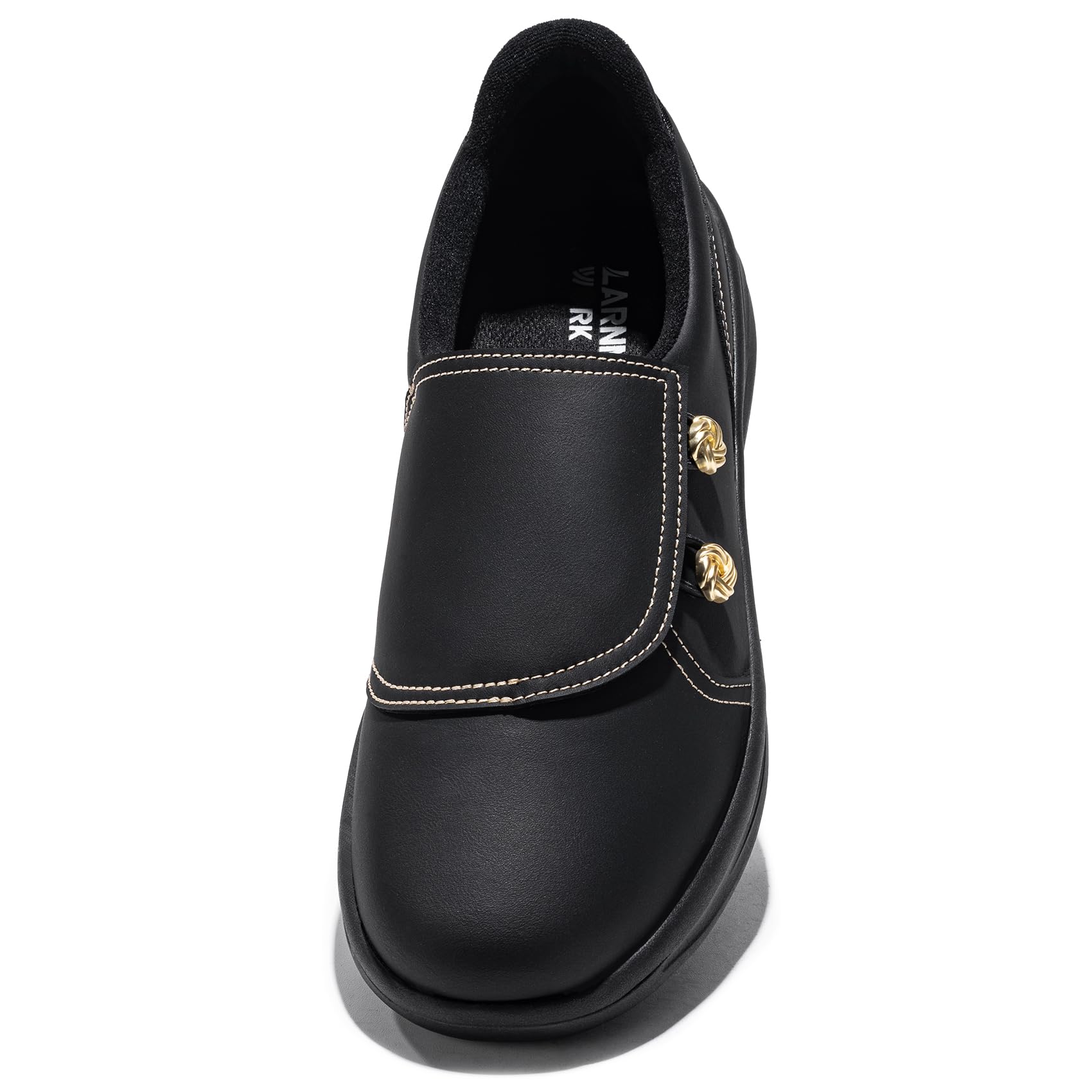 LARNMERN Zapatos de cocina antideslizantes y resistentes al trabajo para
