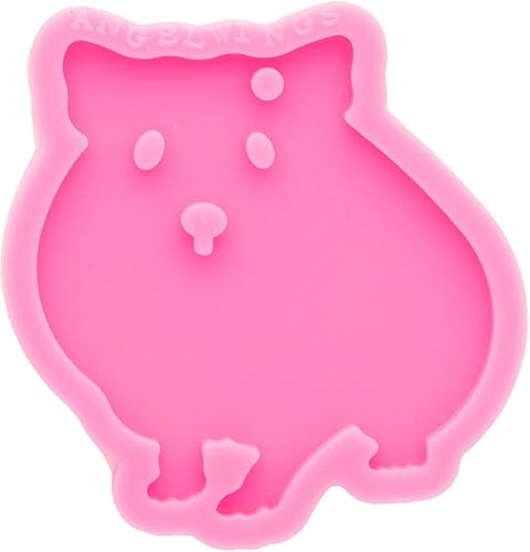 Miniatura 6 de Llavero con forma de conejillo de indias, molde de silicona para llavero, colgante, molde de arcilla polimérica, collar, joyería, molde de silicona