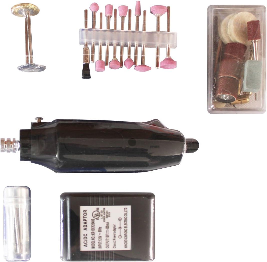 Sainty International 55-080 Platinum Edge Rotary Tool Kit, 80-Piece