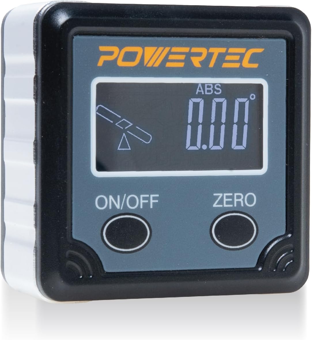 POWERTEC 71828 Table Saw Angle Gauge, Digital Angle Finder Protractor, Digital Level Box, 1 Pack, Digital Angle Gauge for Woodworking, Table Saw, Miter Saw