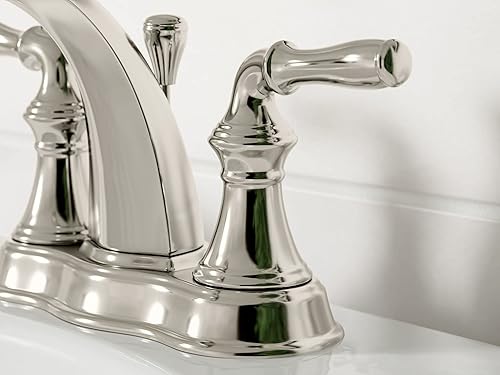Miniatura 4 de Kohler K-393-N4-CP Devonshire - Juego de llaves de lavabo, 393-N4-CP