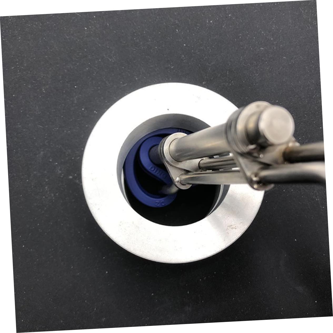 Outil Pose Joint en U pour Cylindre Hydraulique 40 à 70mm Fer Argenté