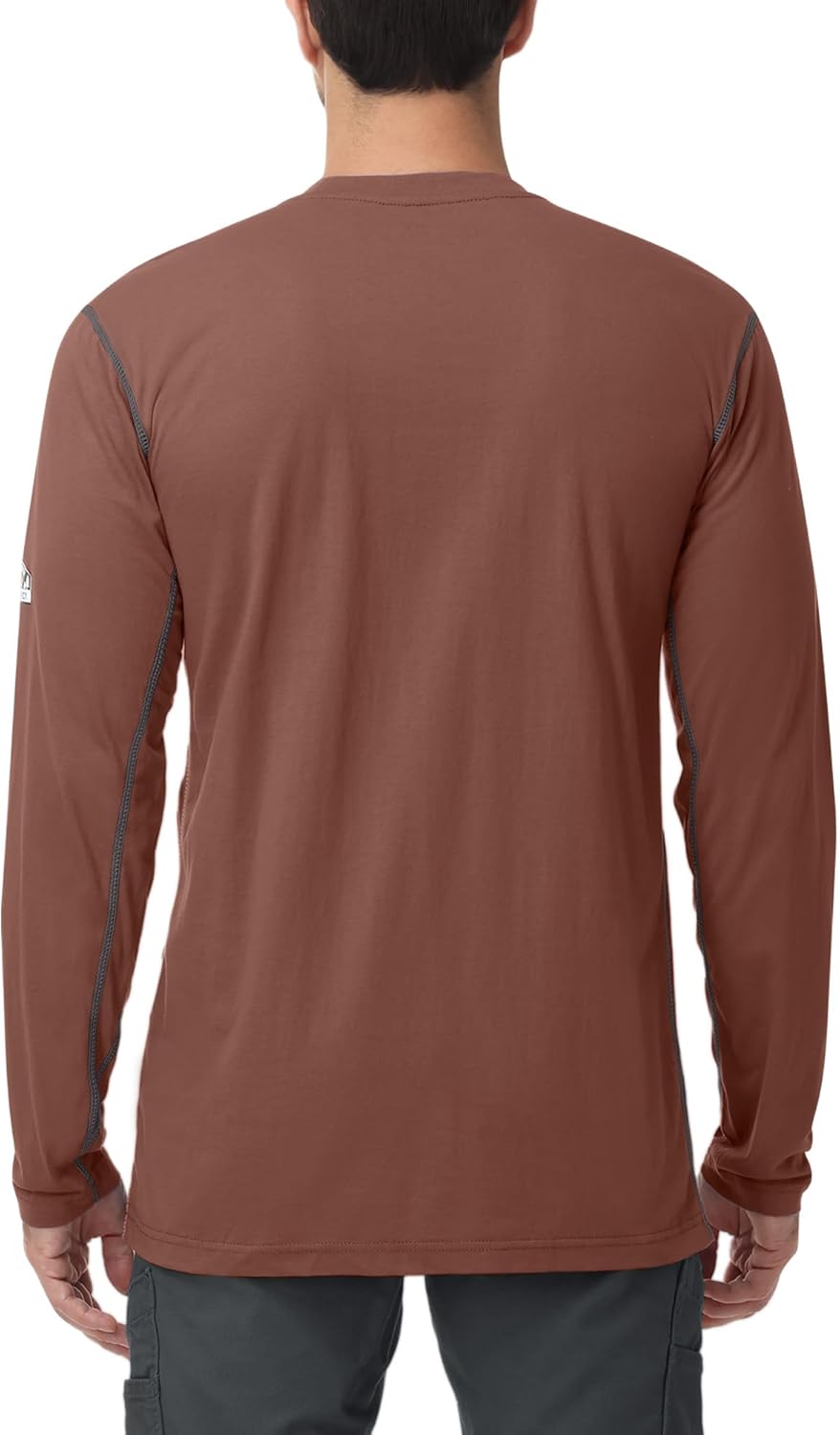 FR Shirts for Men 4oz Lightweight Fire Resistant Shirts for Men Long Sleeve Welding Shirt CAT1 - Image 2