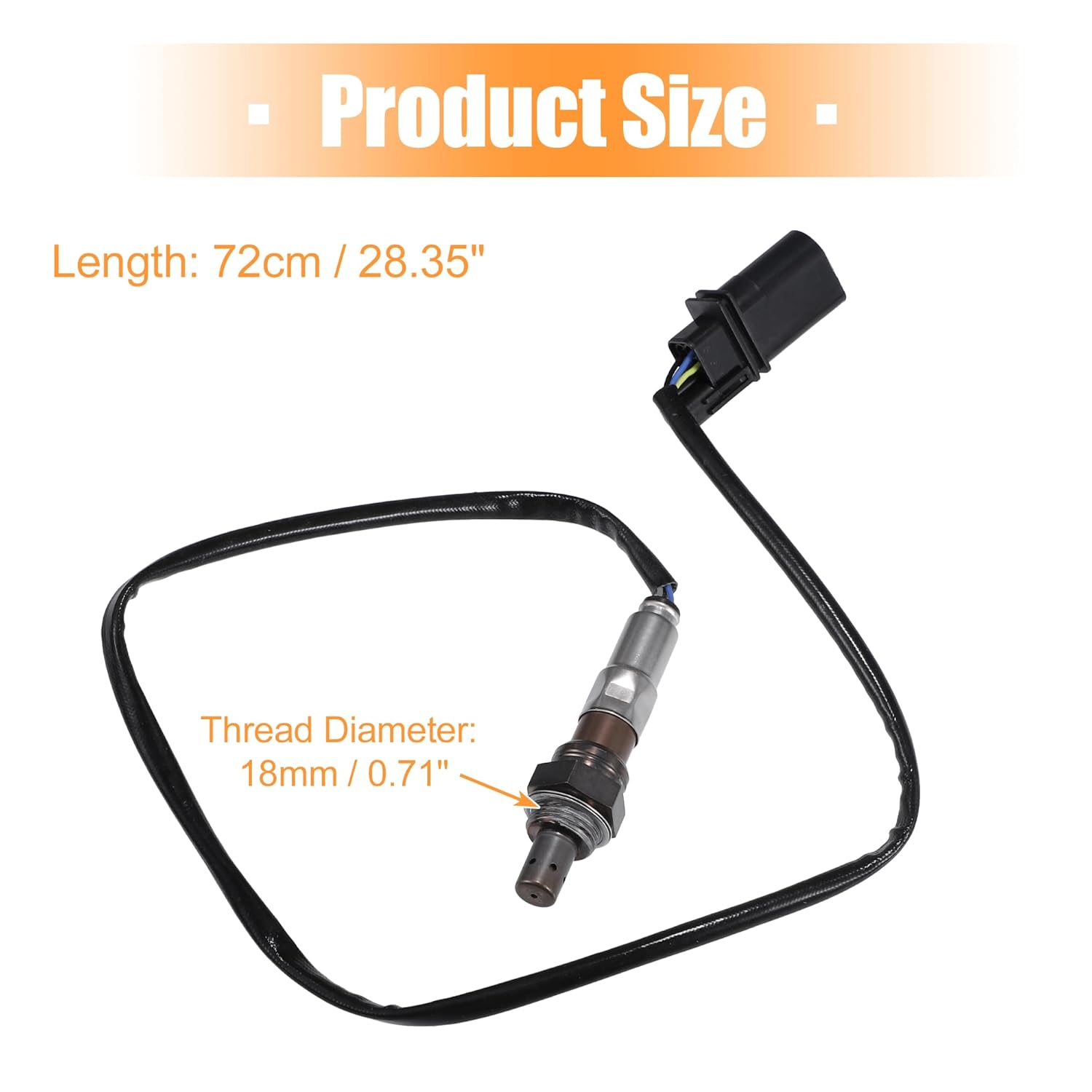 uxcell Car Front Upstream Oxygen Sensor O2 Oxygen Sensor for Hyundai Elantra 2009 2010