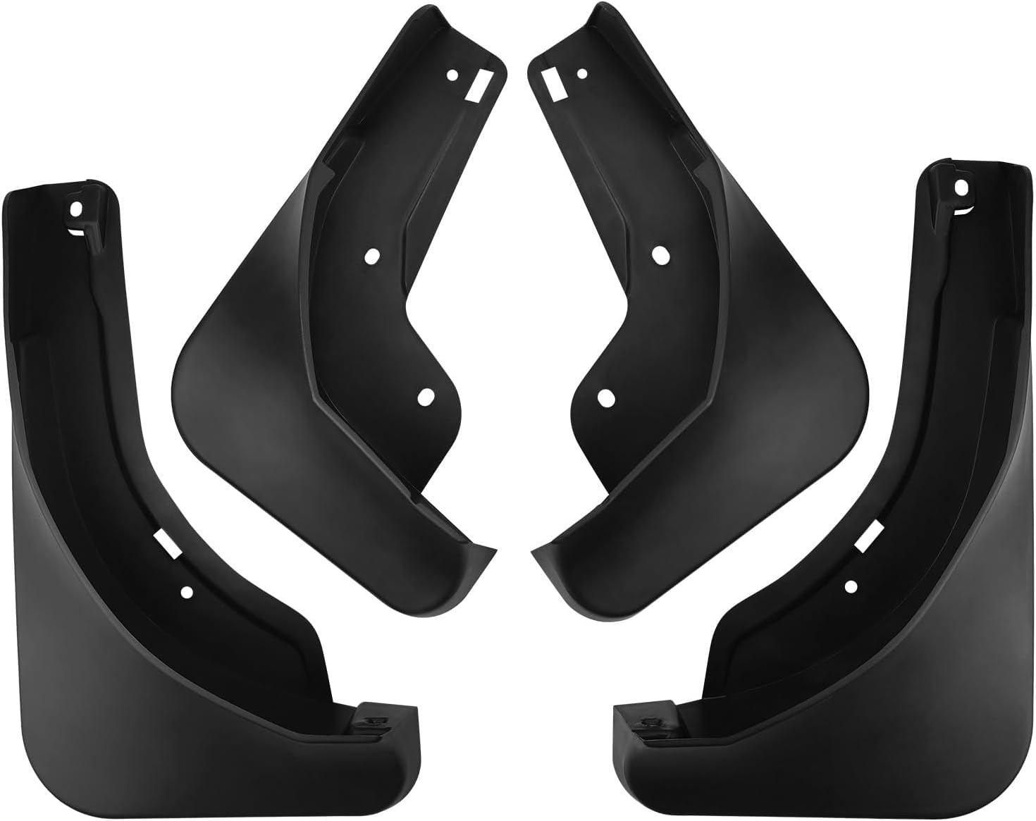 YIXINMAOYI 4 Pcs Car Mud Flaps for Proton X90 2020-2025, Replacement All-Weather Splash Guards No Drilling Required Tire Protector Mudflaps