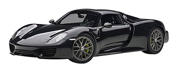 1/18 オートアート　AUTOart　ポルシェ918スパイダー　美品　黒 Amazon | AUTOart 1/18 ポルシェ 918 スパイダー バイザッハ