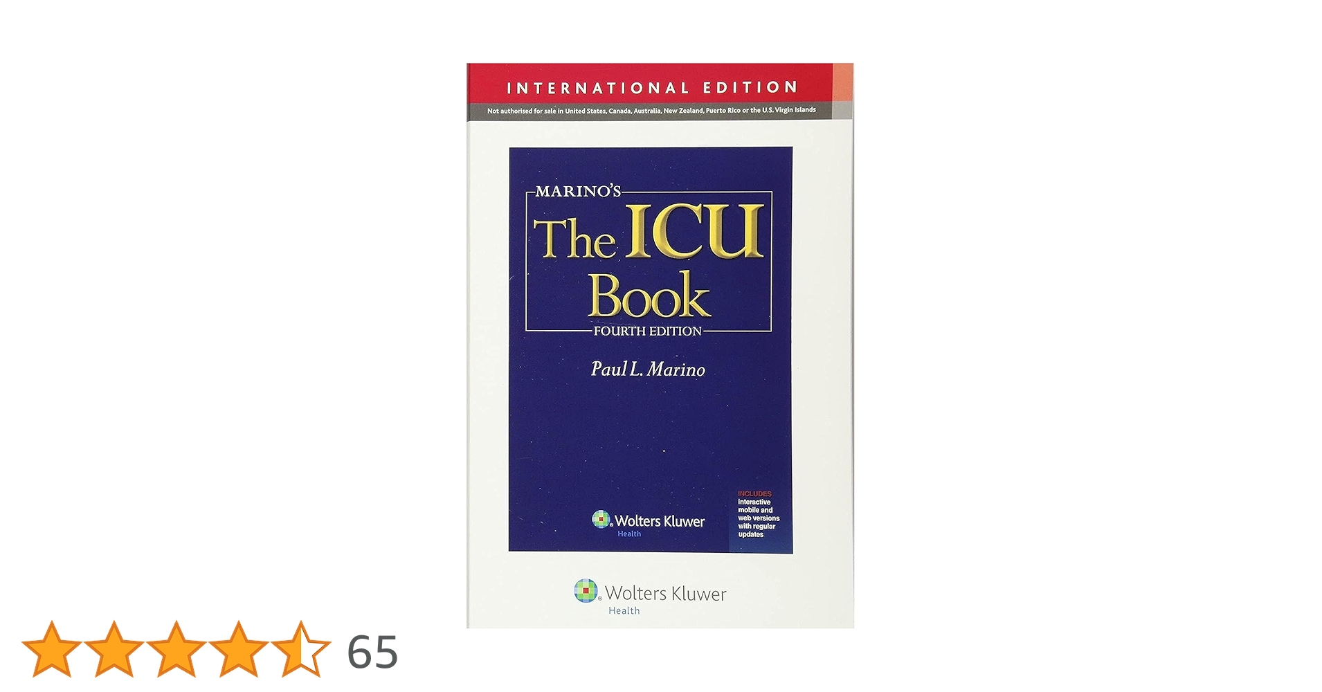 Amazon | Marino's The ICU Book International Edition