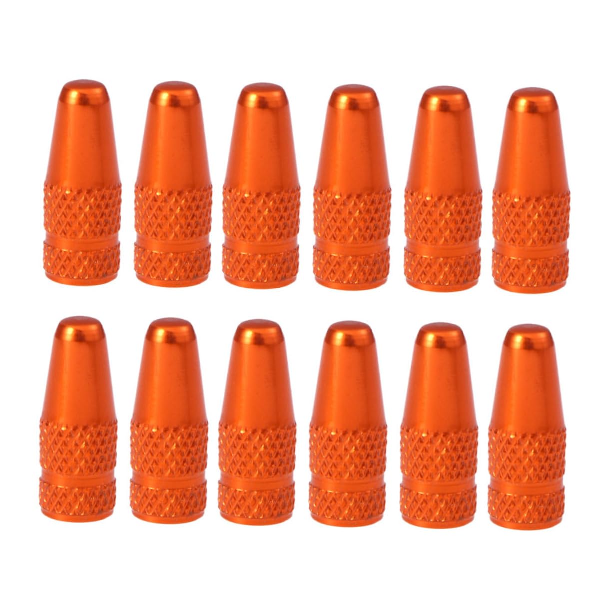 FOYTOKI 12pcs Alloy Bike Tire Caps Dust Cover for Bike Valve Cap Sealing Effect Prevents Leakage and Dirt