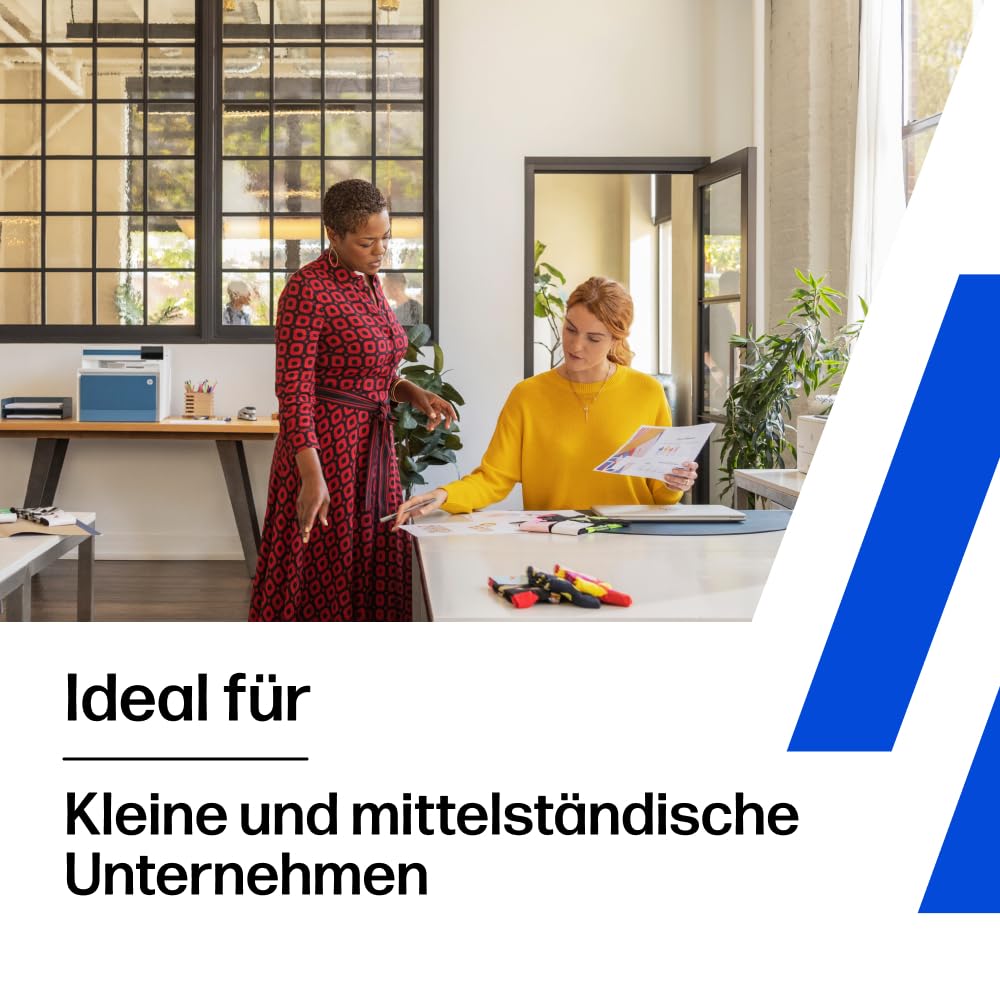 HP Color LaserJet Pro MFP 4302dw A4 Multifunktions-Farblaserdrucker, Automatischer beidseitiger Druck, Hohe Druckgeschwindigkeit, Bis zu 50.000 Seiten pro Monat, Wi-Fi, Wolf Pro Security