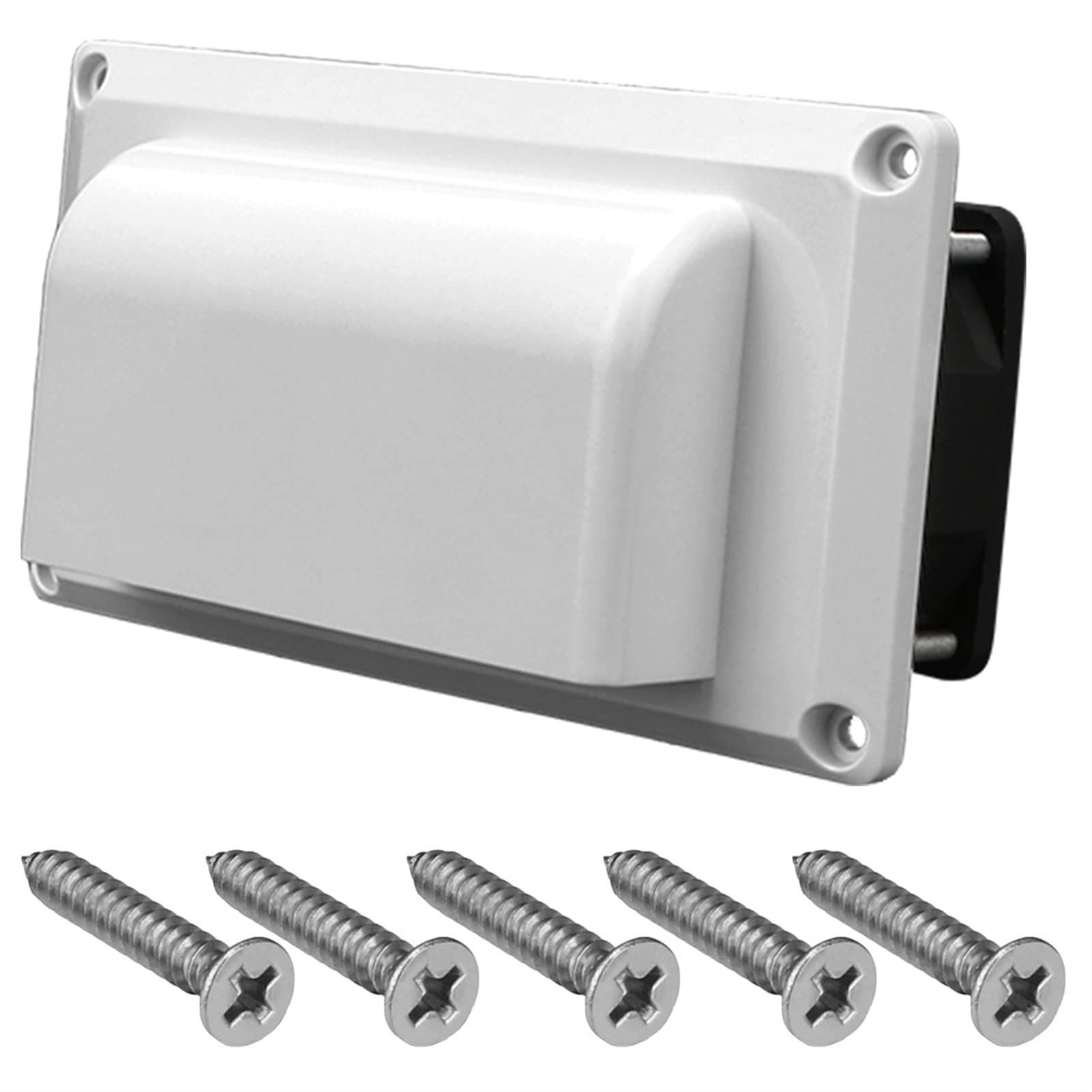 Ventilador Extractor Ventilación de ventilación de ventilación de ventilación de aire de caravana Ventilador de escape con red de protección de acero inoxidable for camper Trailer Motorhome Yacht Acce