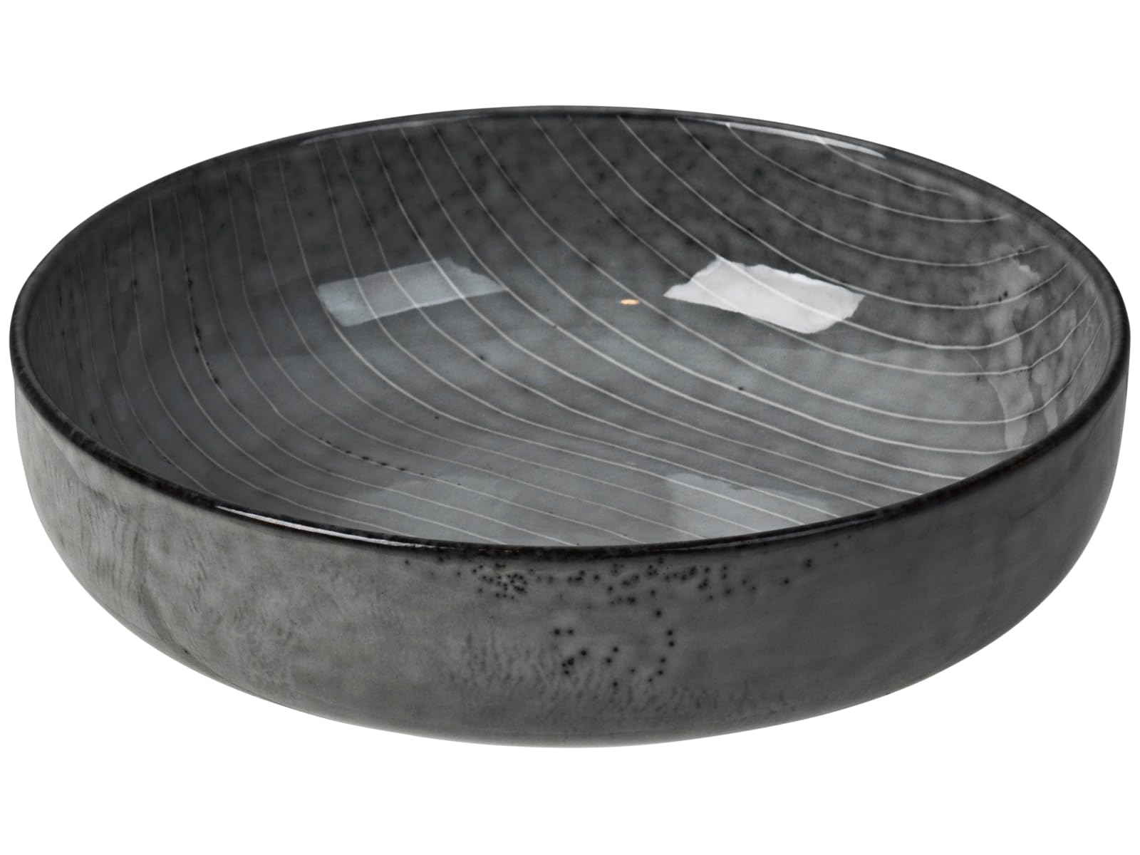 broste Copenhagen Nordic Sea 14533140 Deep Plate 17 cm Grey Green