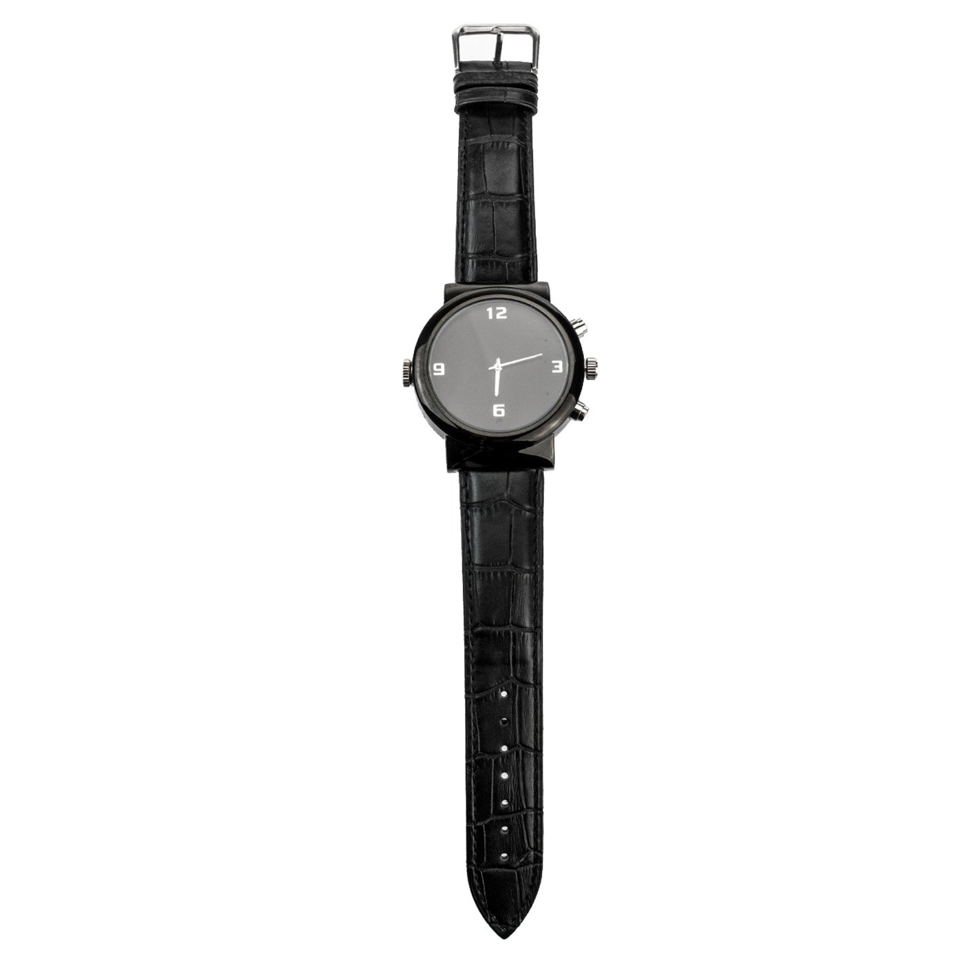 KOBERT GOODS A5 Full HD 1080P Überwachungs-Kamera in Einer Armbanduhr Mini Cam mit USB 2.0 Lade-Funktion Daueraufnahme Nachtsicht und Ton IR 12MP 32GB sowie Video-Aufnahmen