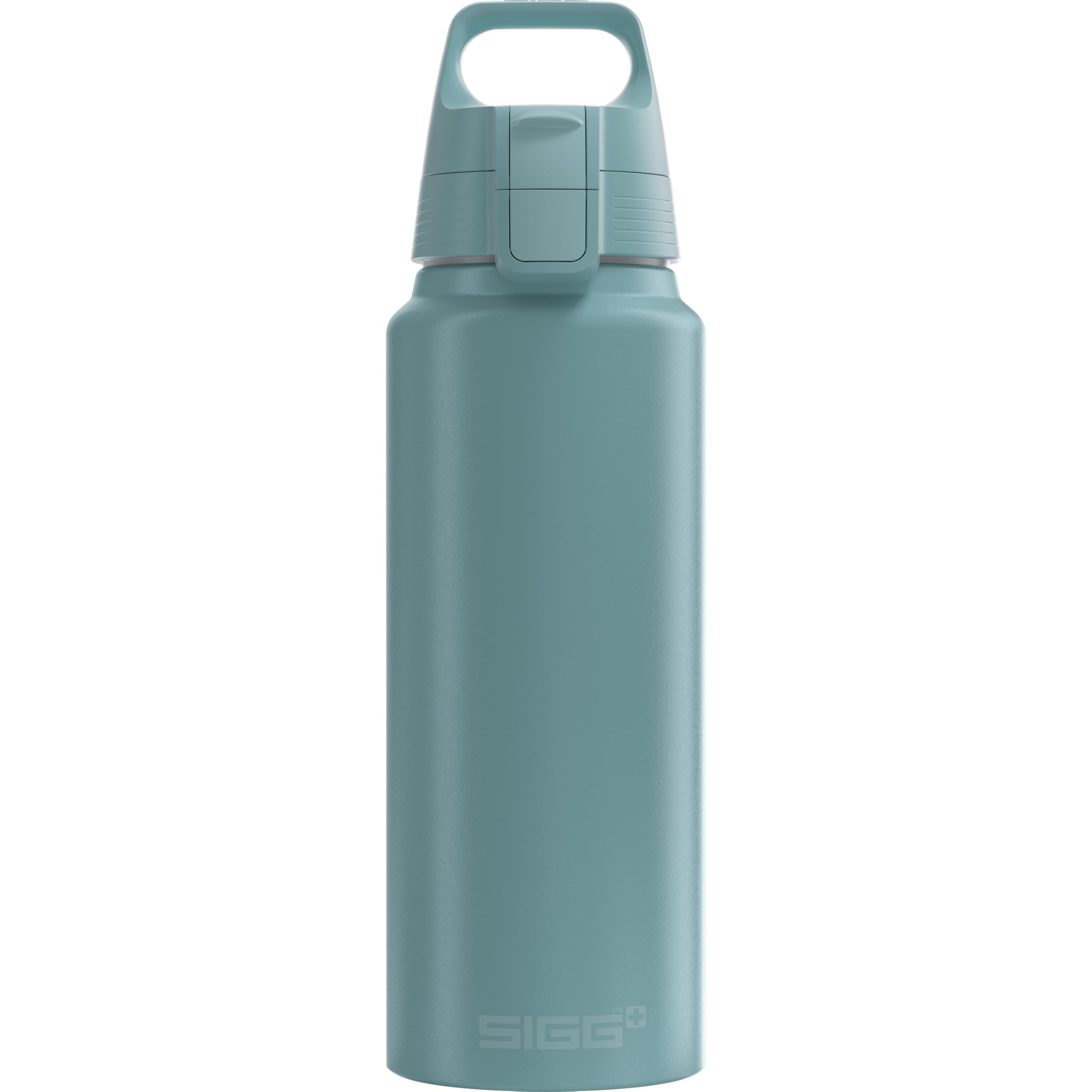SIGG - Alu Trinkflasche - WMB ONE - Made in Switzerland - ClimatePartner - Kohlensäure geeignet - Auslaufsicher - Federleicht - BPA-frei - Outdoor - 0,75L und 1L