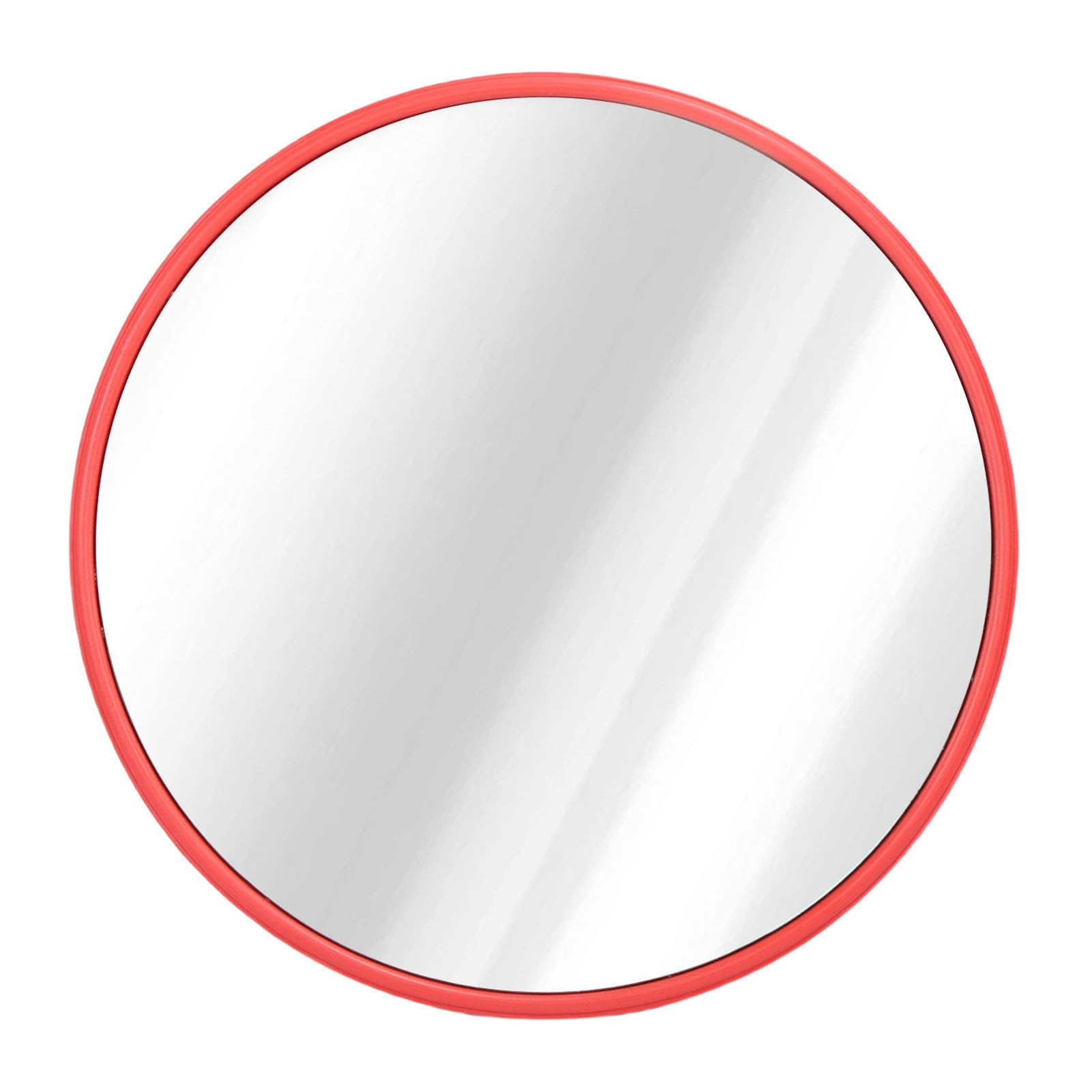 Dioche Espejo de Tráfico Convexo de Gran Angular Montado - Espejo de Seguridad de Esquina Montado en la Pared de Visibilidad Mejorada con Soporte para Garaje, Punto Ciego y Almacén (60cm)