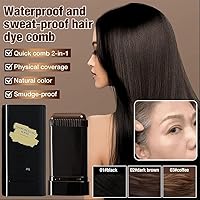 Vista 2 de Barra de color para el cabello, barra de tinte para el cabello, barras de tinte para el cabello impermeables y a prueba de sudor, peine integrado