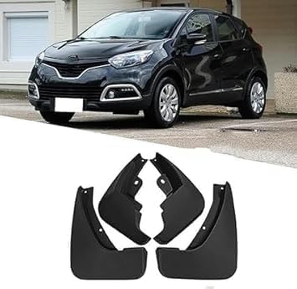 Weiyh Normal No Drill Mud Flaps For Car Front Rear Wheel For Renault Trafic Iii 2014-2019