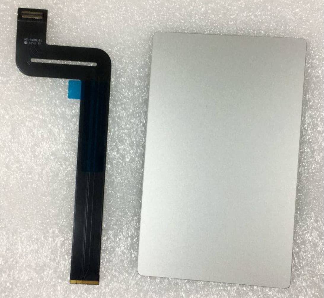Panel táctil de repuesto con cable flexible para MacBook Pro Retina de 13 pulgadas A1708 (finales de 2016/mediados de 2017) (plata)