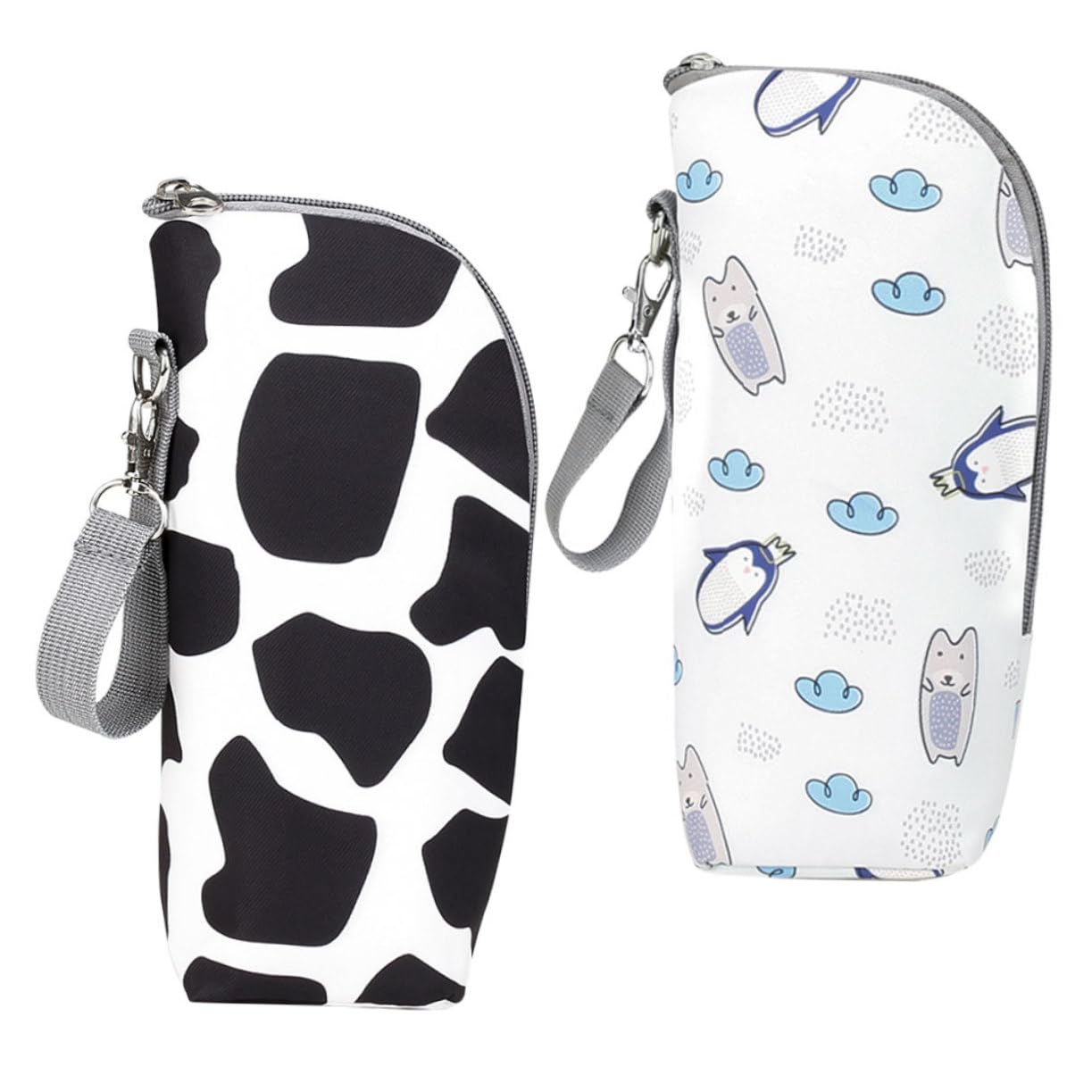 Abaodam 4 Pz Borsa Per Bottiglie Conservazione Degli Alimenti Per L'infanzia Borsa Per Bottiglia Di Latte Biberon Borsa Termica Refrigeratore Per Biberon Borsa Per Panno Oxford