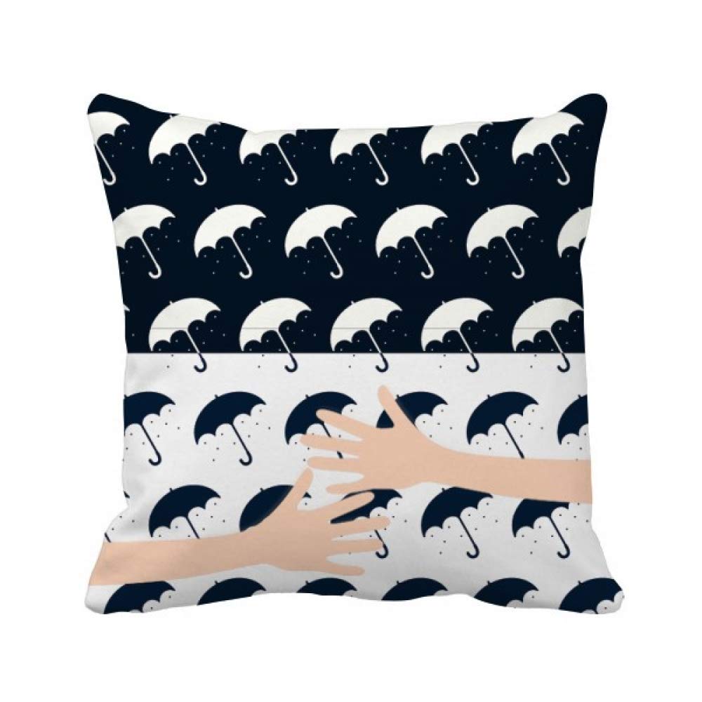 Coussin pluie calin housse motif parapluie pour revitaliser un canape terne