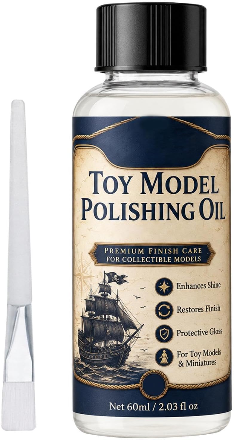 Clear Varnish 60ml Toy Figures Shine Protectant Polishing Oil
