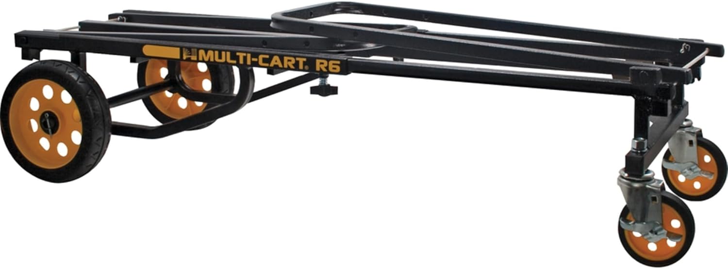 Advantus 86201 Multi-Cart 8-in-1 Cart, 500lb Capacity, 32 1/2 x 17 1/2 x 42 1/2, Black