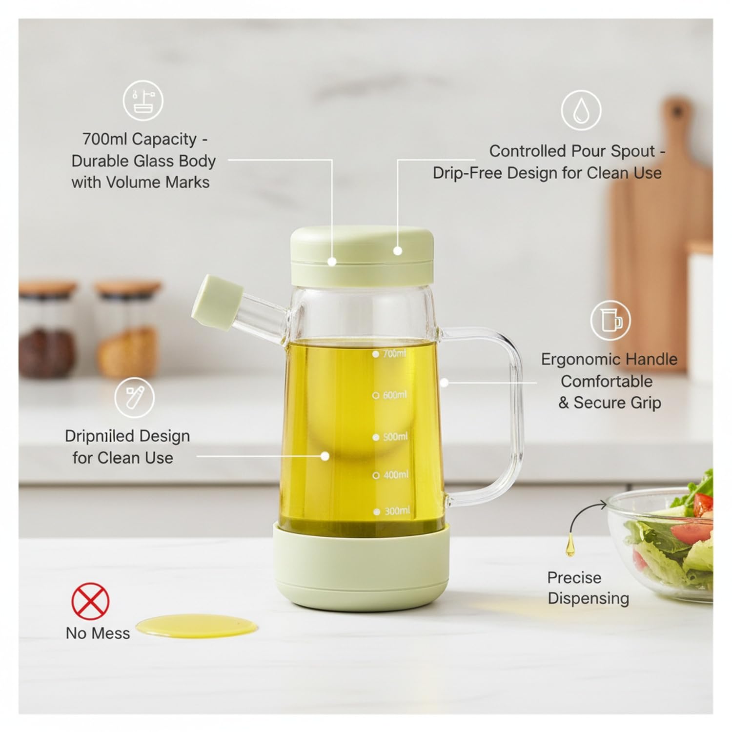 Dispenser per Olio e Aceto